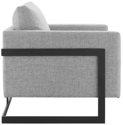 Posse Upholstered Fabric Accent Chair