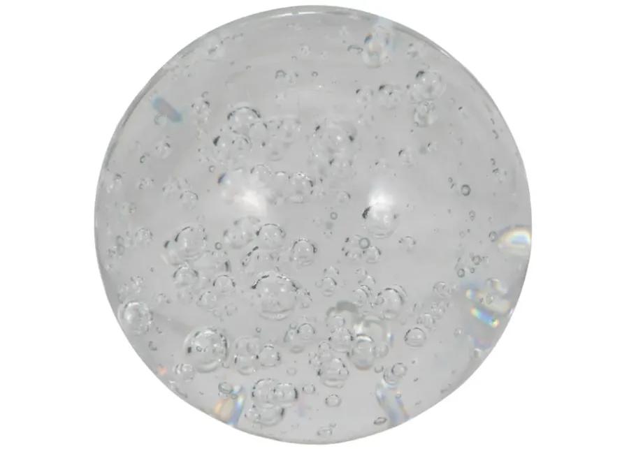 Crystal Ball 3", Clear