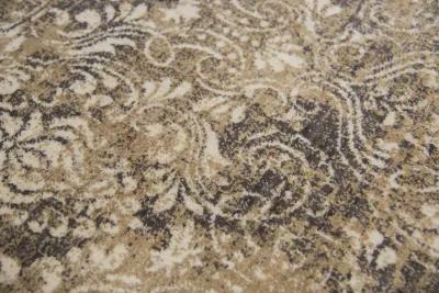 Gossamer Gold Damask 100% New Zealand Wool 3' x 5' Rectangle Rug