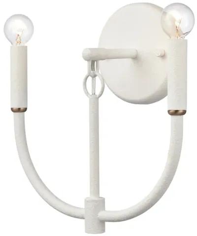 Continuance 11" High 2-Light Sconce - White Coral