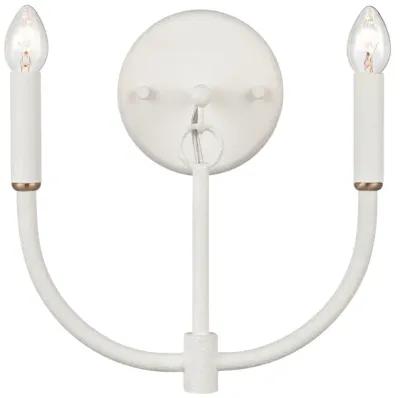 Continuance 11" High 2-Light Sconce - White Coral