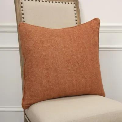 Solid Orange Pillow