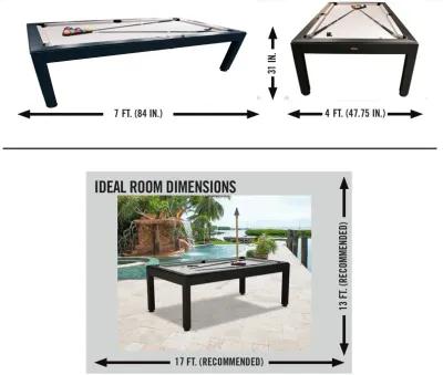 Panama Jack Indoor/Outdoor Billiards Table