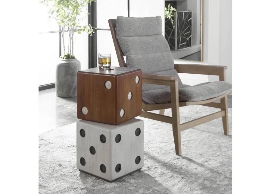 Roll The Dice Accent Table