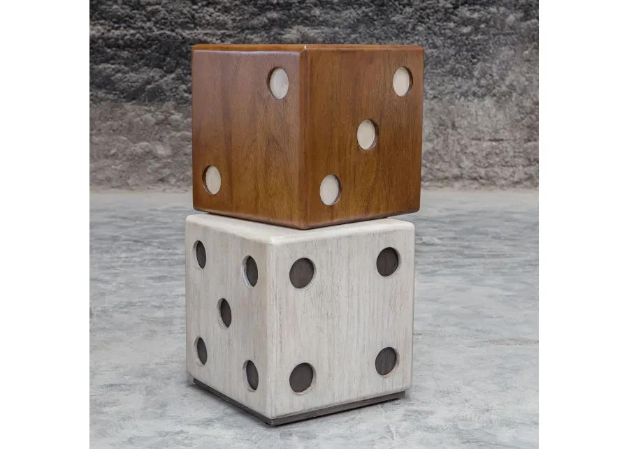 Roll The Dice Accent Table