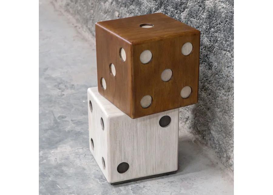 Roll The Dice Accent Table