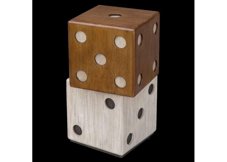 Roll The Dice Accent Table