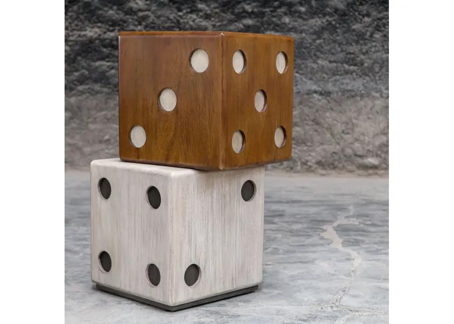 Roll The Dice Accent Table