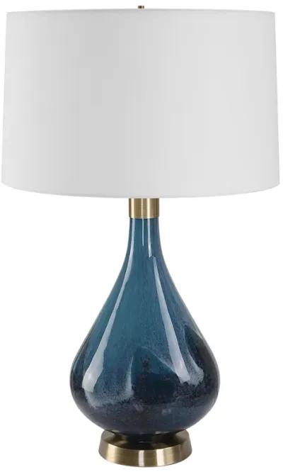 Riviera Art Glass Table Lamp