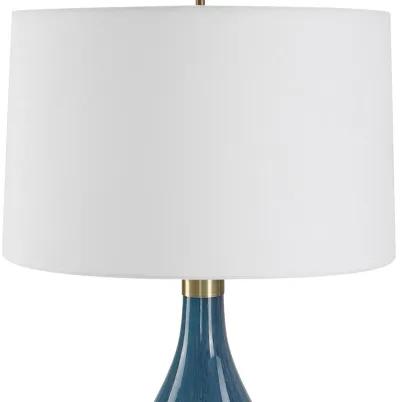 Riviera Art Glass Table Lamp