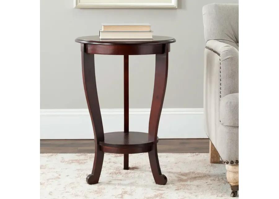 MARY PEDESTAL SIDE TABLE