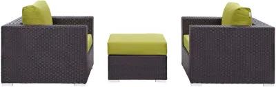 Convene 3 Piece Outdoor Patio Sofa Set