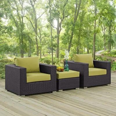 Convene 3 Piece Outdoor Patio Sofa Set