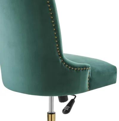 Empower Channel Tufted Performance Velvet Office Chair