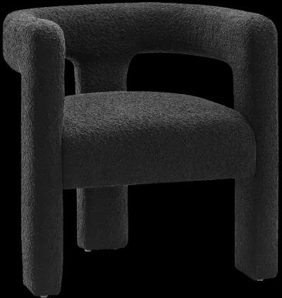 Kayla Boucle Upholstered Armchair