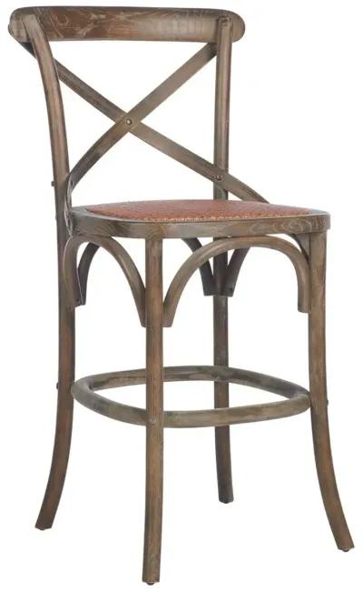 FRANKLIN X BACK COUNTER STOOL