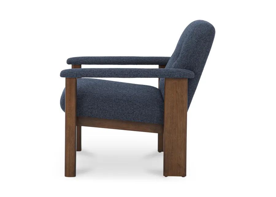 Parker Lounge Chair Dark Blue