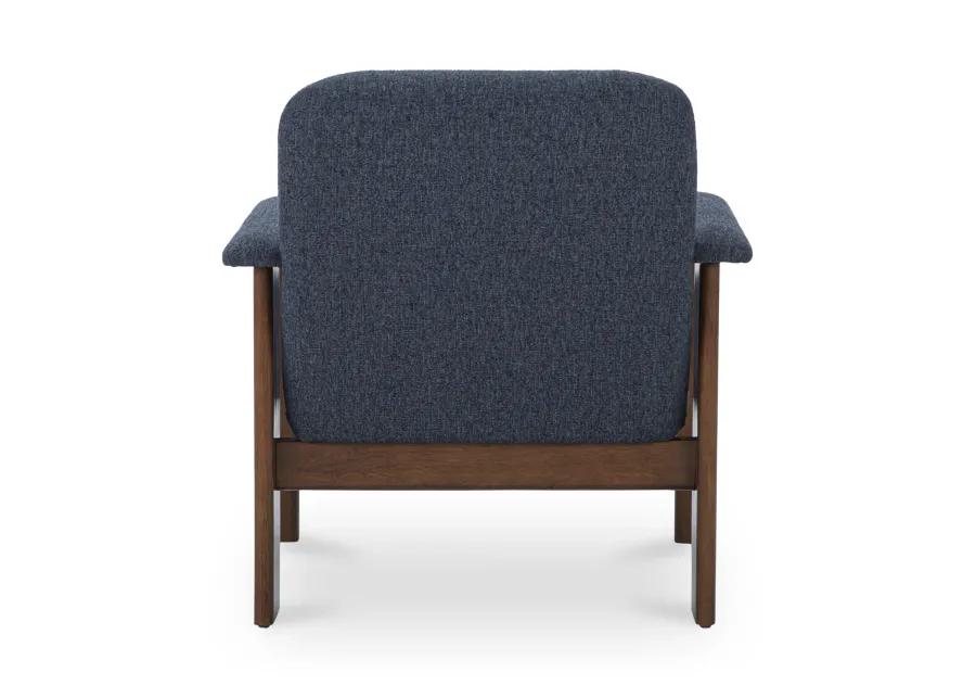 Parker Lounge Chair Dark Blue