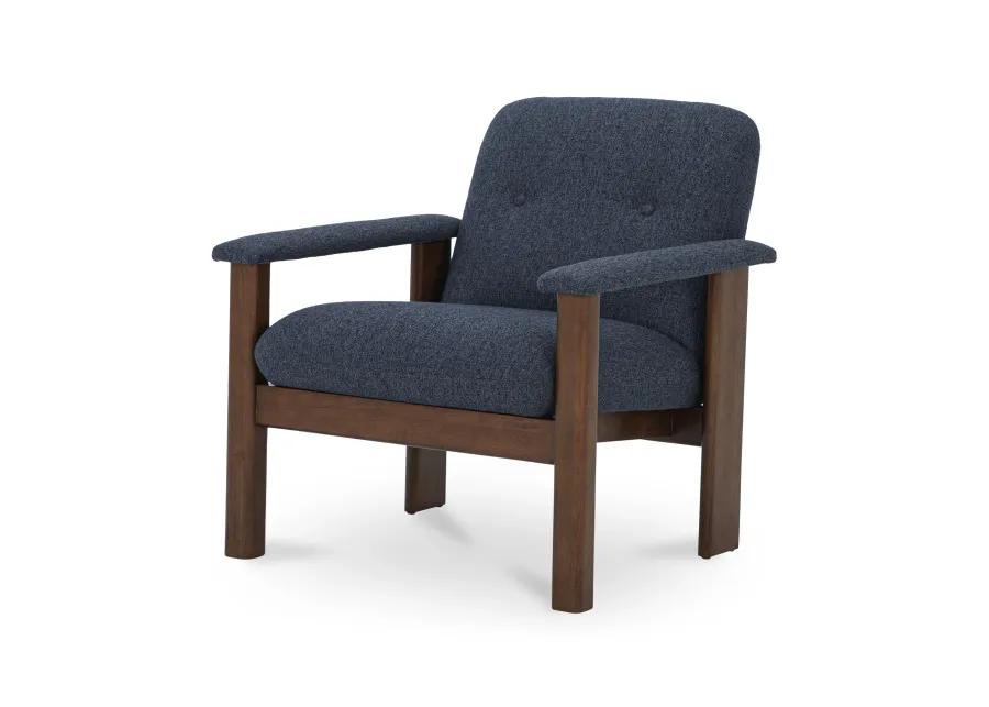 Parker Lounge Chair Dark Blue