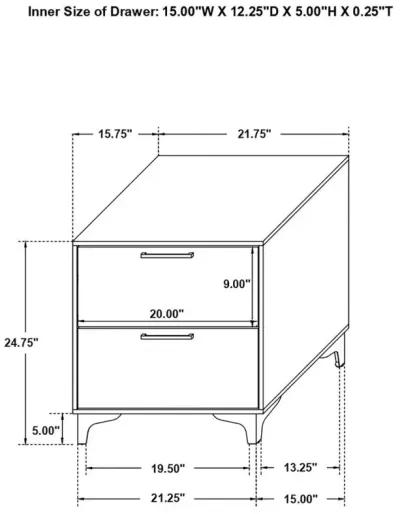 Kendall 4-piece Queen Bedroom Set White