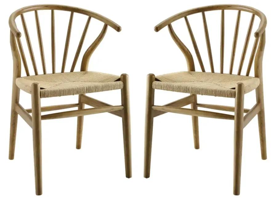 Flourish Spindle Dining Side Chair - Set of 2