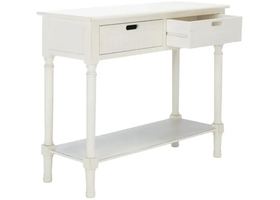 LANDERS 2 DRAWER CONSOLE