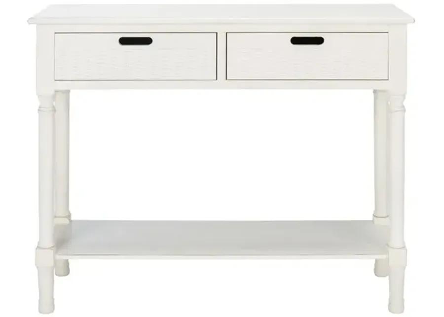 LANDERS 2 DRAWER CONSOLE