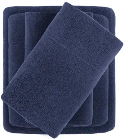 True North by Sleep Philosophy Micro Fleece Navy Sheet Set