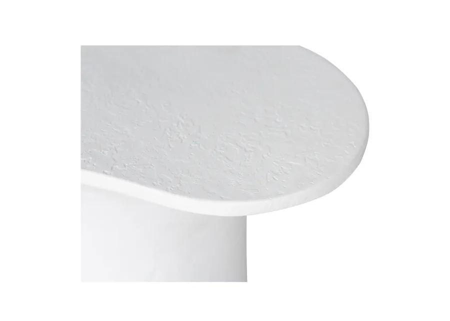 Yumi Outdoor Accent Table White