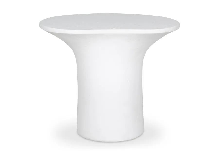 Yumi Outdoor Accent Table White