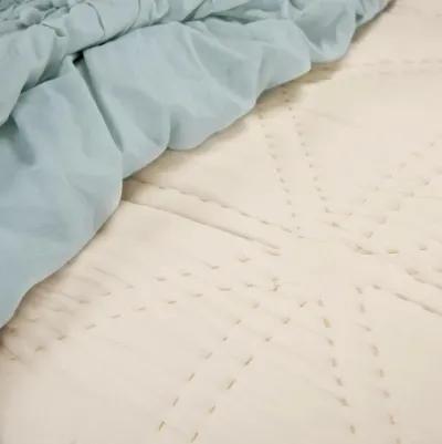 Maddux Place- Simpson Natural Twin XL Solid Natural  Quilt - Set of 2