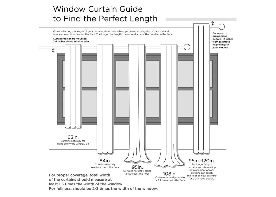 Croscill Classics Avignon White Pleat Curtain Panel with Tieback (Single)