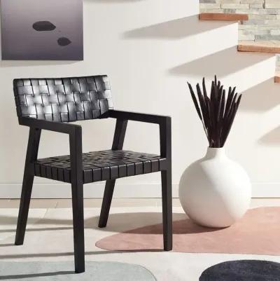 CIRE LEATHER DINING CHAIR