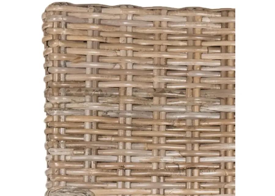 ARMANDO 18''H WICKER DINING CHAIR - Set of 2