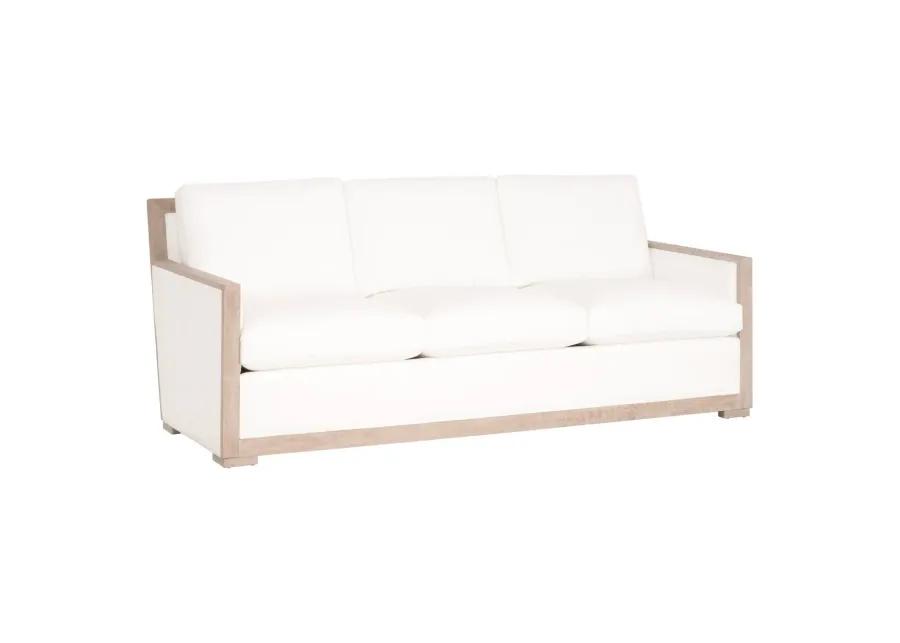 Manhattan Wood Trim Performance 85" Sofa