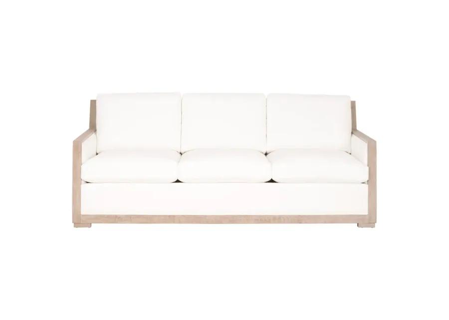 Manhattan Wood Trim Performance 85" Sofa