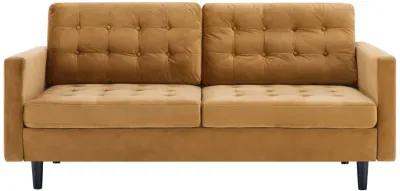 Exalt Tufted Performance Velvet Sofa