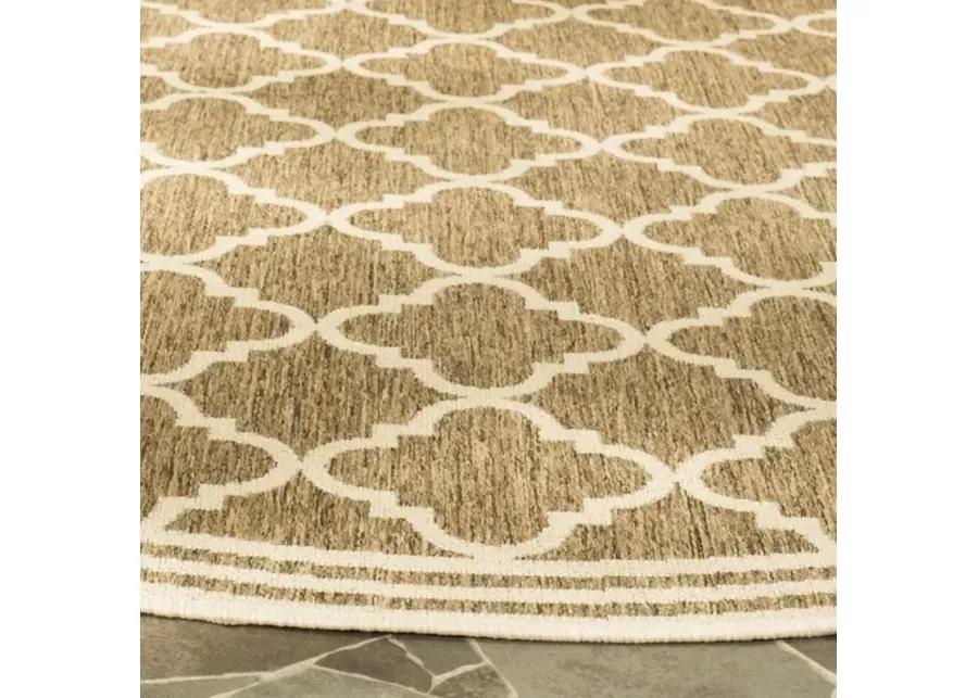 Safavieh BEACH HOUSE Collection BHS121D-6SQ Beige / Cream 6'-7" X 6'-7" Square