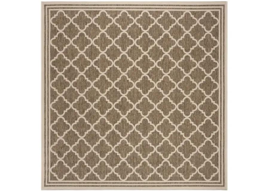 Safavieh BEACH HOUSE Collection BHS121D-6SQ Beige / Cream 6'-7" X 6'-7" Square