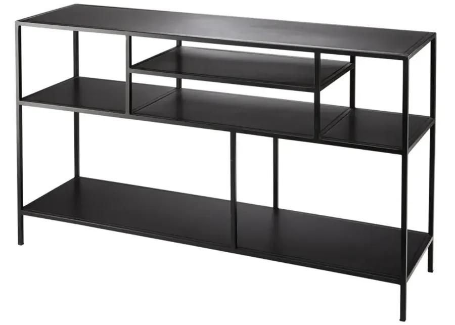 Element Shelved Console Table