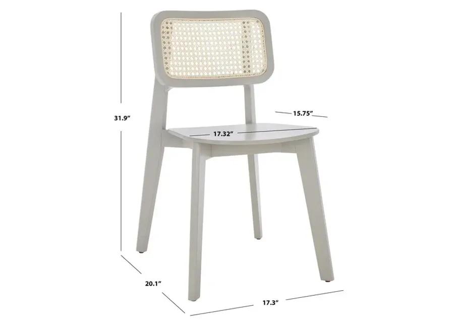 LUZ CANE DINING CHAIR - Set of 2