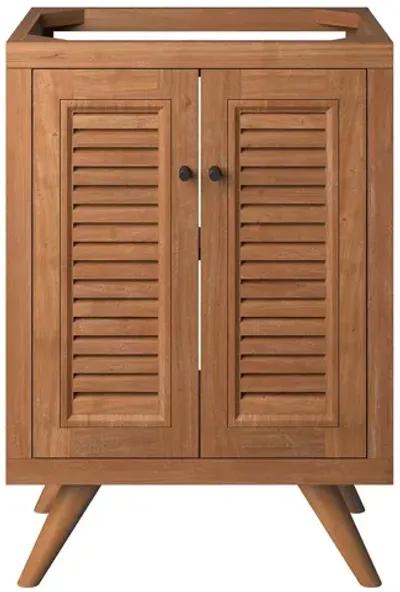 Birdie 24" Teak Wood Bathroom Vanity Cabinet (Sink Basin Not Included)