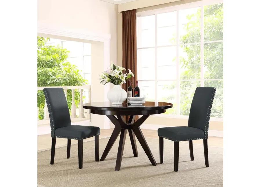 Parcel Dining Side Chair Fabric Set of 2