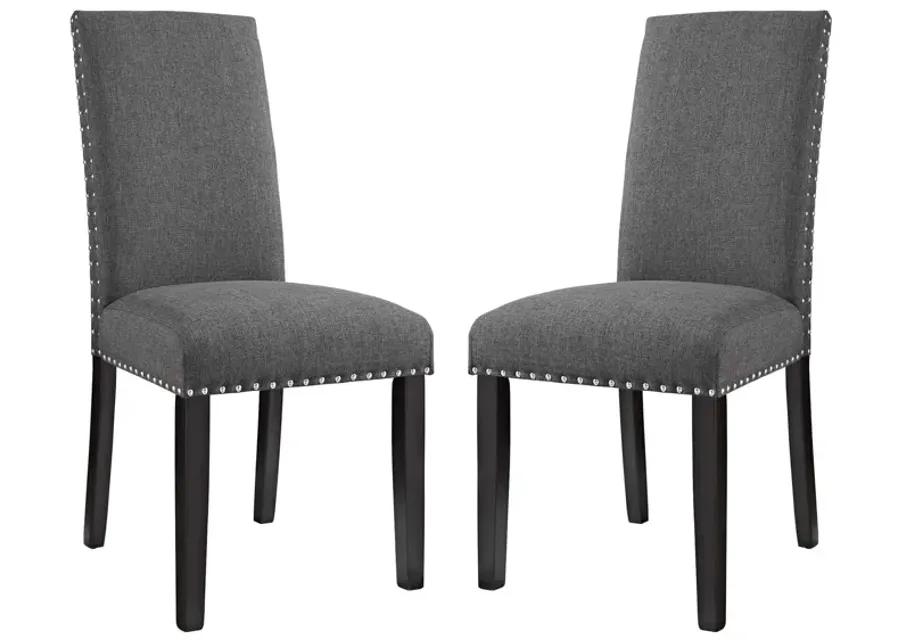 Parcel Dining Side Chair Fabric Set of 2