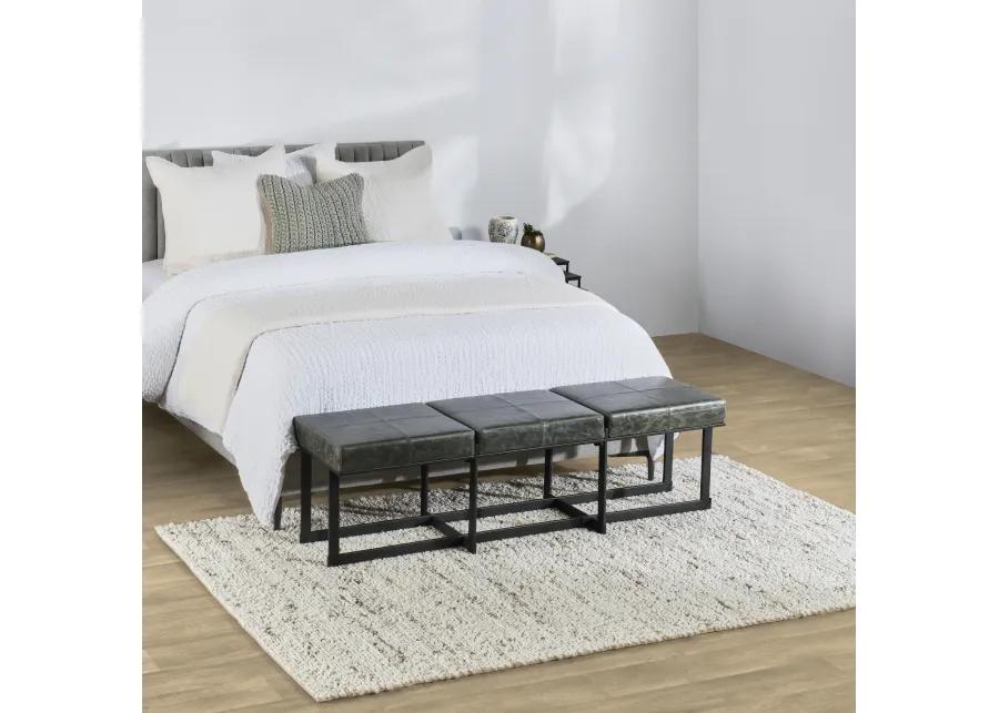 Loomis Heathered Wool Area Rug by Kosas Home