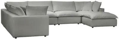 Cali Slate Modular Large Chaise Sectional