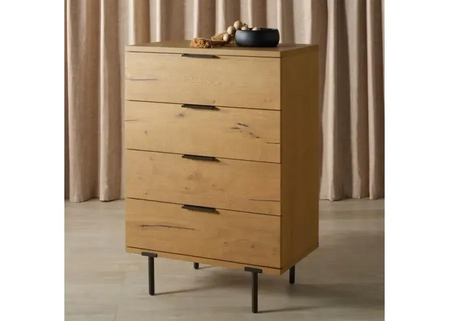 Elizabella 4 Drawer Wood Chest