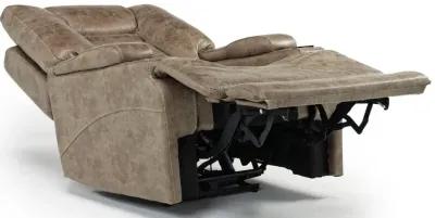 STT 3 Power Recliner w/ Wireless Charger in Mushroom