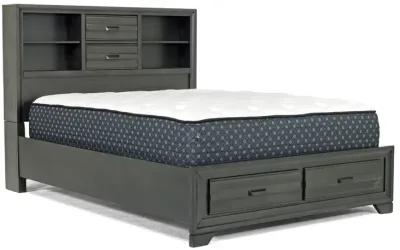 Andes Wall Bed in Charcoal, Queen