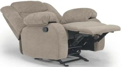 Kelsey Gliding Recliner in Light Brown